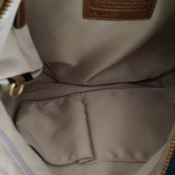 Warm Gold Coach Metallic Hobo Bag - Picture 7 of 7